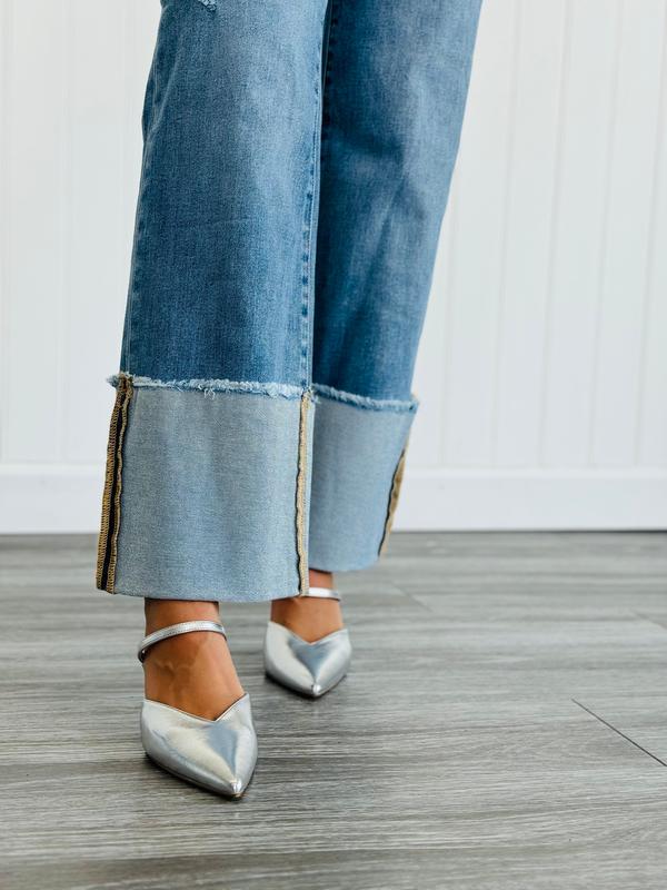 Risen Completely Cuffed Ankle Jeans (Reg & Plus)