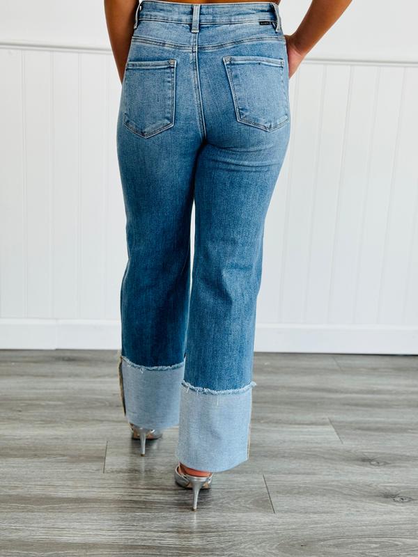 Risen Completely Cuffed Ankle Jeans (Reg & Plus)