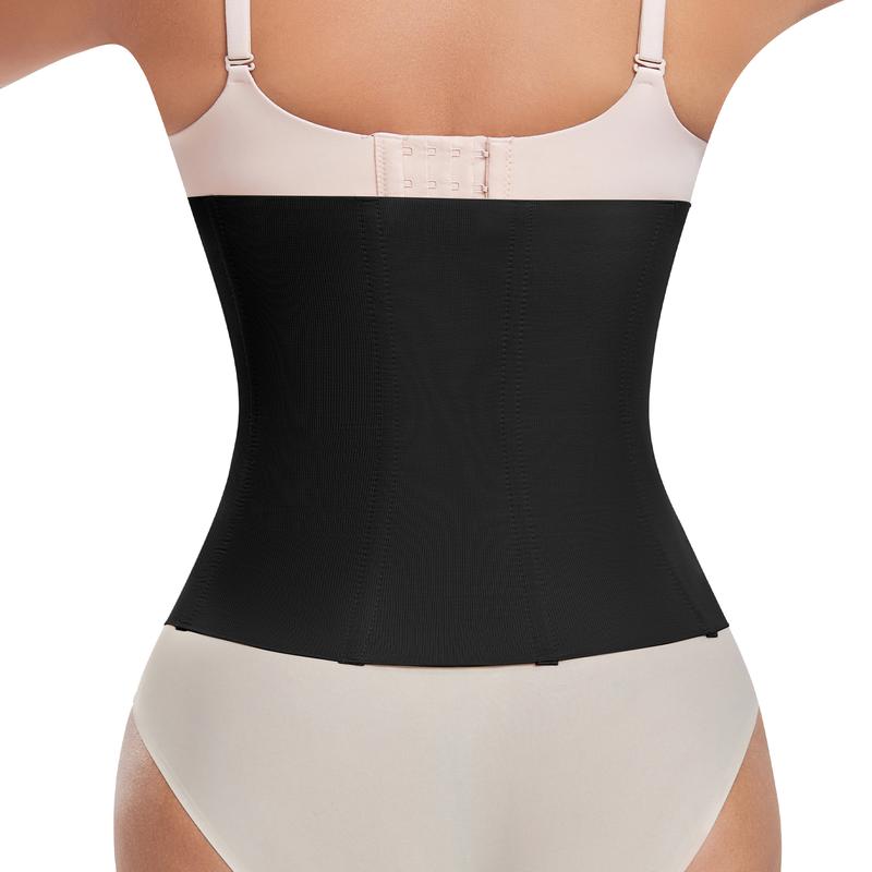 WERENA Women's Waist Trainer Corset Shapewear Tummy Control Girdle Waist Cincher Seamless Postpartum Belly Band