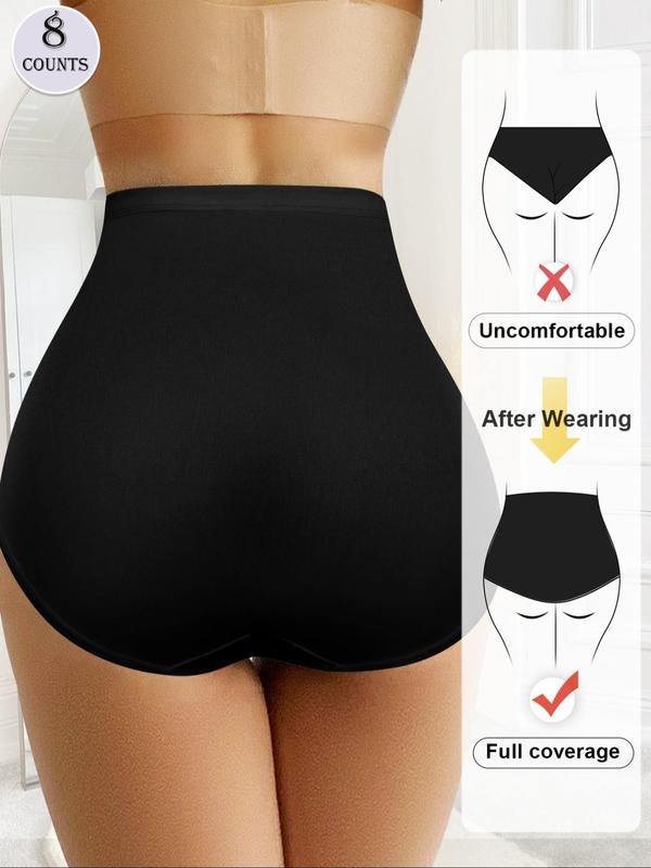 Women's Letter Print Contrast Mesh Criss Cross High Waist Briefs, Breathable Comfy Sheer Knicker for Daily Wear, Women's Underwear for All Seasons