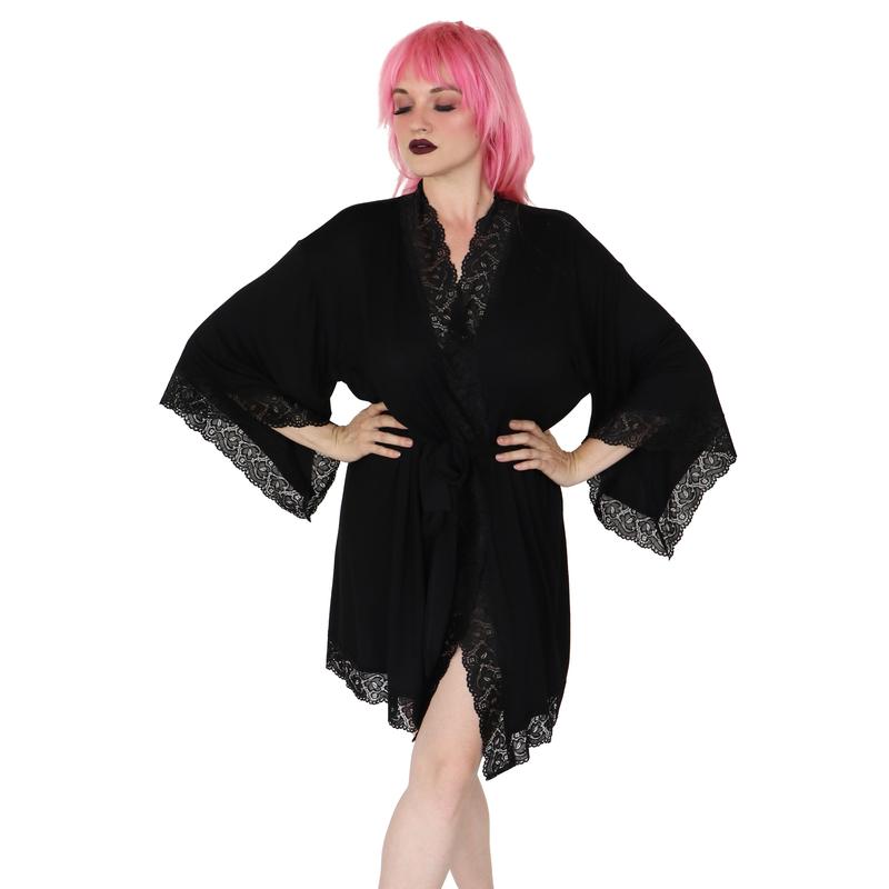 Short Bathory Dressing Robe