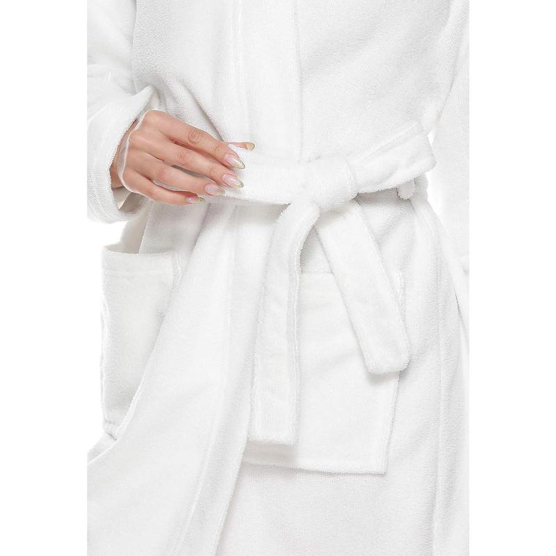 Kimono Bathrobe Women Terry Cloth Robes knee length towel Bathrobe