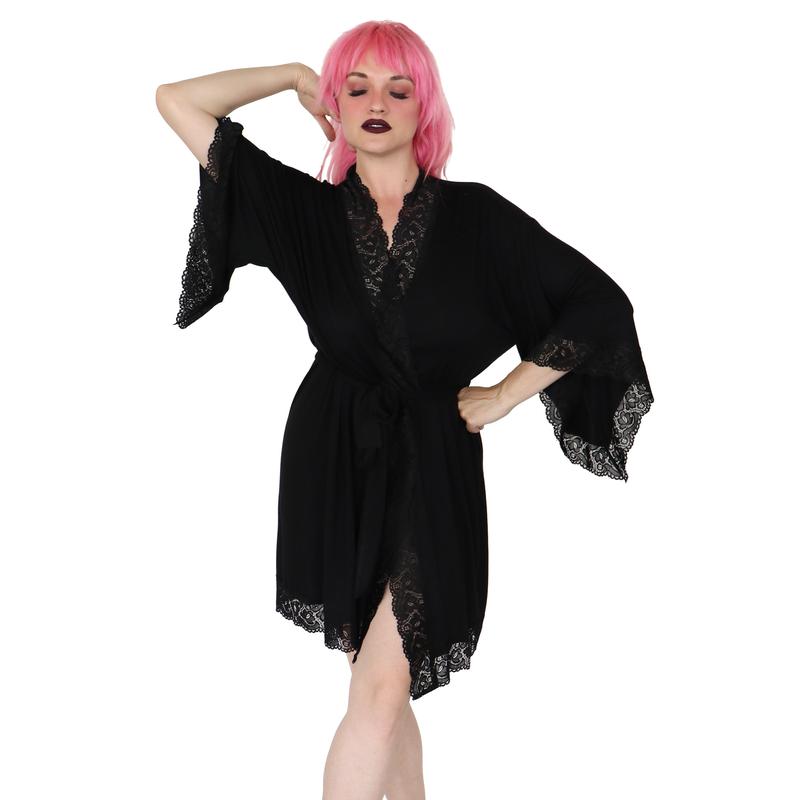 Short Bathory Dressing Robe