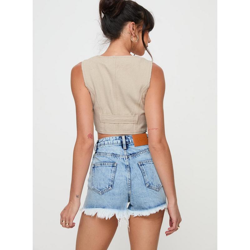 Anne Denim Shorts