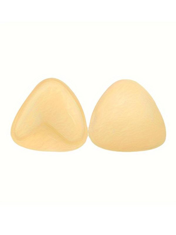 Women's Triangle Self Adhesive Bra Insert Pads, 1 Pair Invisible Anti-convex Chest Enhancer Pads, Women's Lingerie & Underwear Accessories for Daily Use