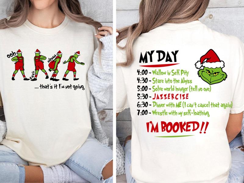 That's It I'm Not Going Shirt, Grinc Sweatshirt, Funny Christmas Grinc Shirt, Ew People Tee, The Grinc Christmas T-Shirts