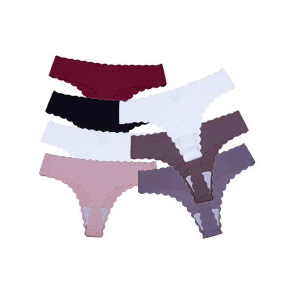 Seamless 7pcs Underwear Invisible  No Show Nylon Spandex Women Panties S-XL Fashion Panty Smooth Soft Womenswear Bikini