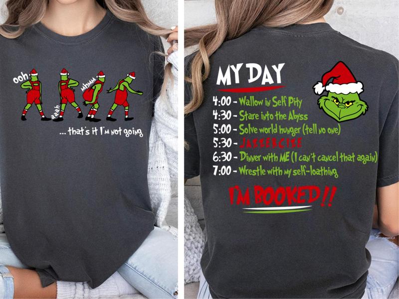 That's It I'm Not Going Shirt, Grinc Sweatshirt, Funny Christmas Grinc Shirt, Ew People Tee, The Grinc Christmas T-Shirts