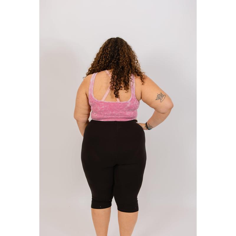 The Best Of It Capri Leggings - Black - Full