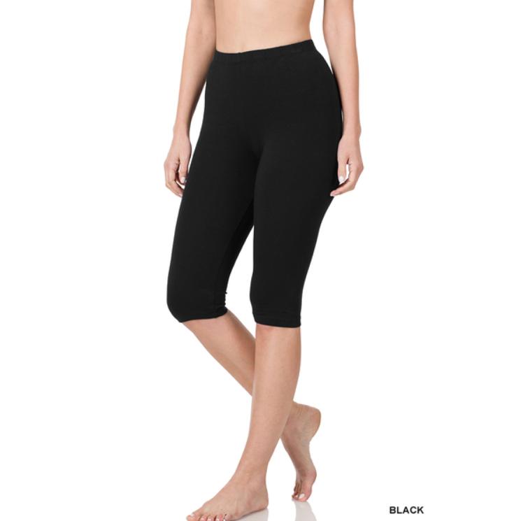 The Best Of It Capri Leggings - Black - Full