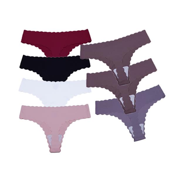 Seamless 7pcs Underwear Invisible  No Show Nylon Spandex Women Panties S-XL Fashion Panty Smooth Soft Womenswear Bikini