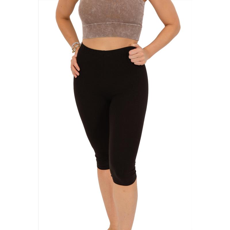 The Best Of It Capri Leggings - Black - Full