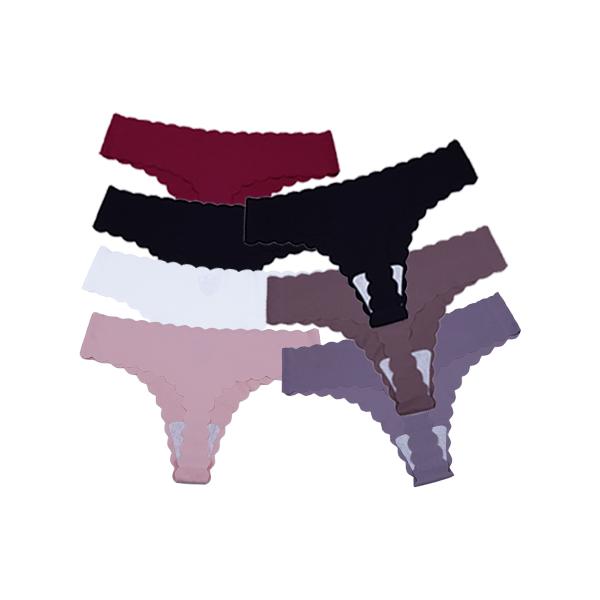 Seamless 7pcs Underwear Invisible  No Show Nylon Spandex Women Panties S-XL Fashion Panty Smooth Soft Womenswear Bikini