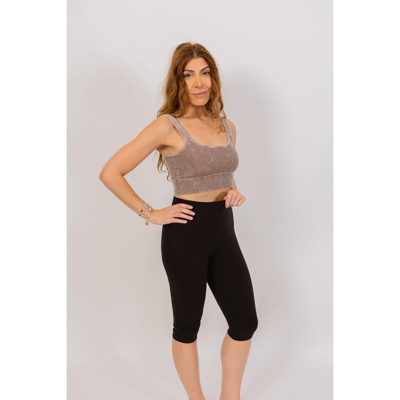 The Best Of It Capri Leggings - Black - Full