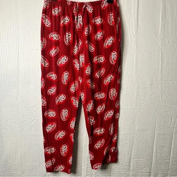 Dr Pepper Pajama Pants with Pockets – Comfy Sleepwear for Soda Lovers