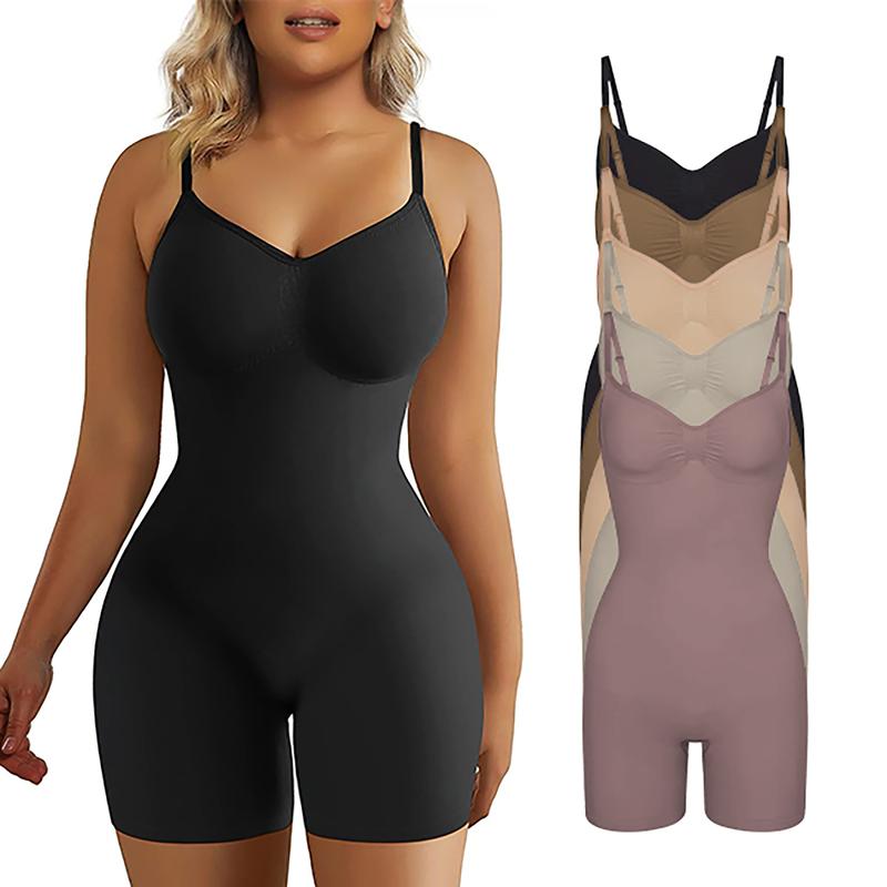 SHAPERX Seamless Tummy Control Shapewear Full Body Women's Bodysuit Sexy