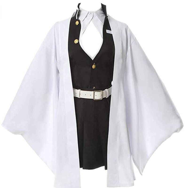 Kanroji Mitsuri  style Cosplay Costume Full KIDS Adults, girl women cloth kimetsu no yaiba demon slayer,many style high quality, net included,stock in LA, go to UPS USPS Fedex working everyday,fastest shipping!