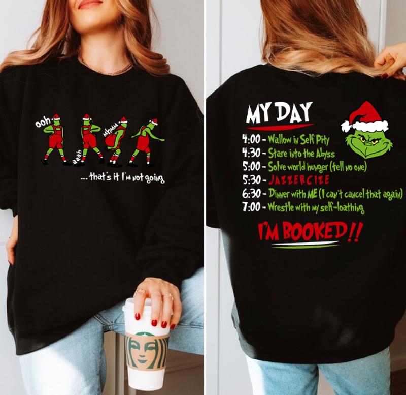 That's It I'm Not Going Shirt, Grinc Sweatshirt, Funny Christmas Grinc Shirt, Ew People Tee, The Grinc Christmas T-Shirts