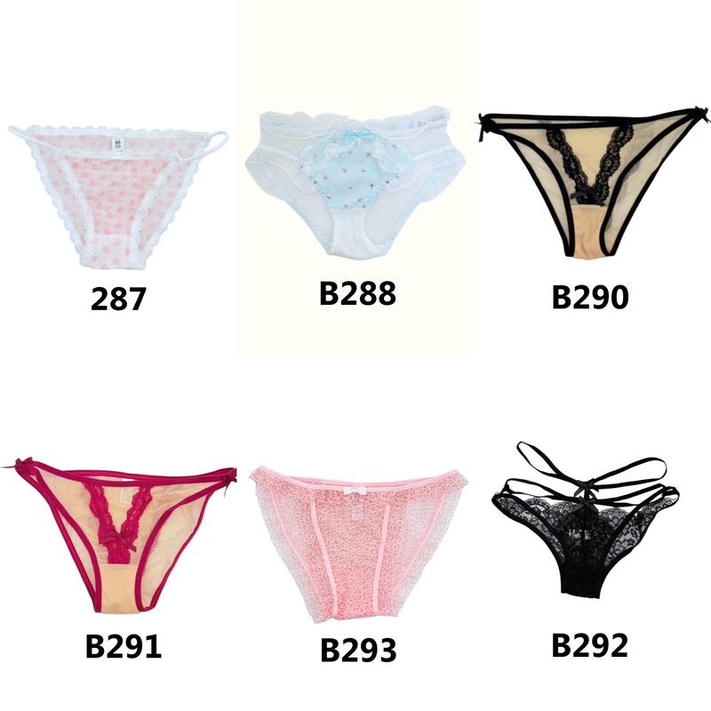 Milanblocks Coquette bow panty lingerie cute lace Panties Womenswear Breathable Comfortable Mesh Soft Elegance Style Comfort Panty Print Cotton Fabric