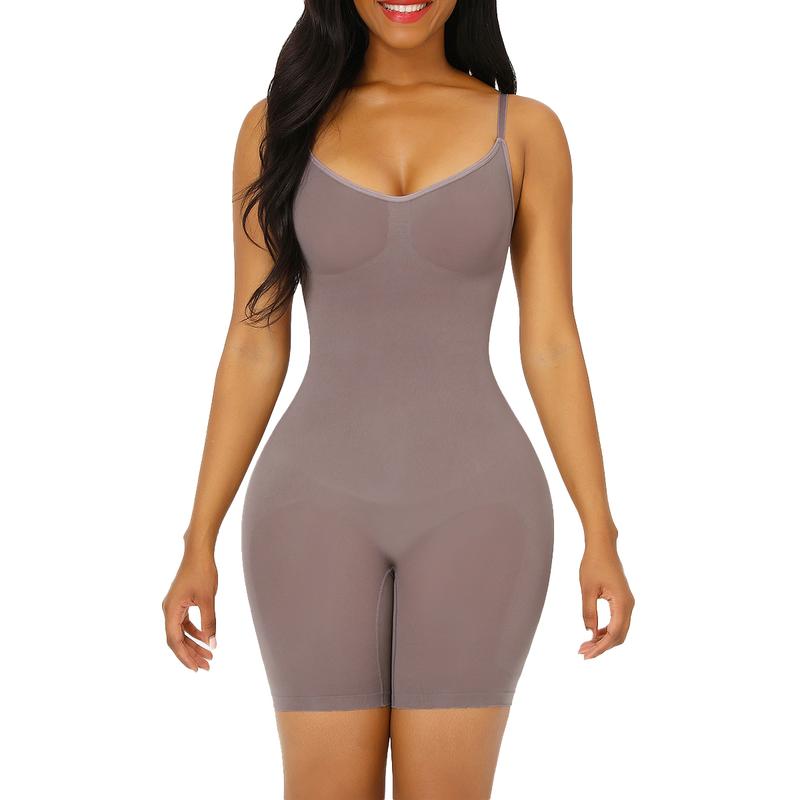 FeelinGirl Shapewear for Women Butt Lifter Bodysuit Tummy Control Seamless Shapewear Comfort Womenswear 3