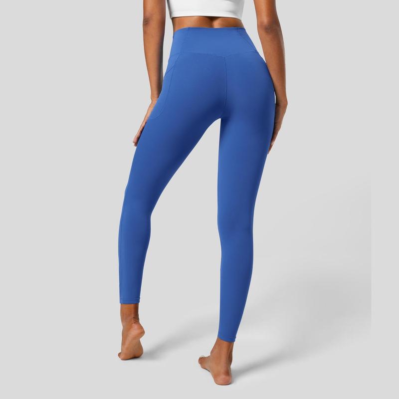 Halara Softlyzero™ Crossover Pocket Plain Leggings-UPF50+