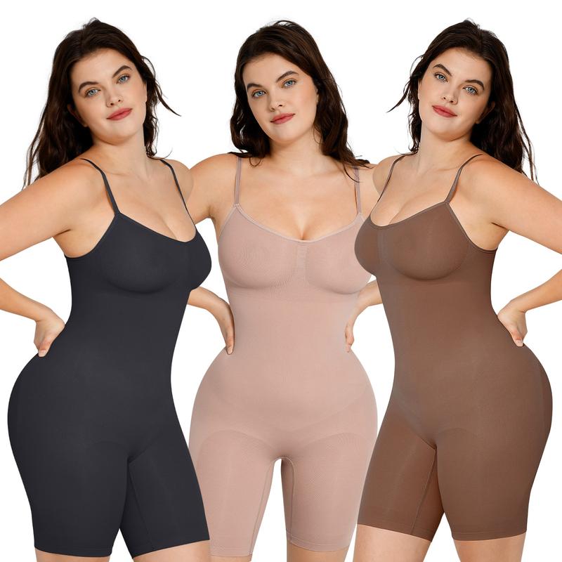 FeelinGirl Shapewear for Women Butt Lifter Bodysuit Tummy Control Seamless Shapewear Comfort Womenswear 3