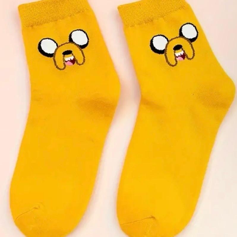 Adventure Time Comfortable Cotton Sock Collection Women Breathable Womenswear Day Outdoors season sock socks for cute sock casual comfy woman sock colored low cut winter warm print crew fashion cozy