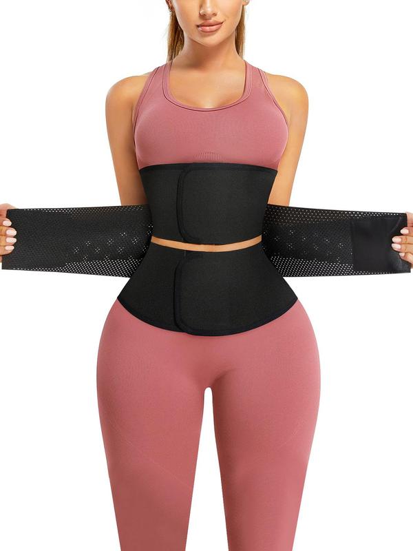 Women's Velcro Waist Trainer Shapewear Belt, Comfortable Breathable Back To School Latex Bodysuit Waist Cincher, Tummy Control Shaper for Daily Gym, Waisttrainer, Fall Wear 2024