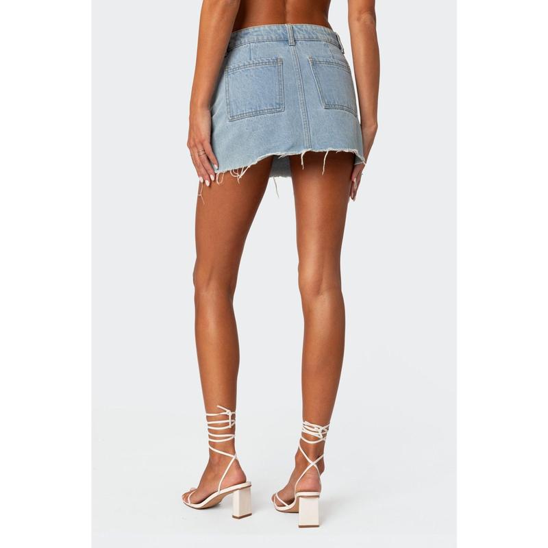 Jessie Denim Mini Skirt