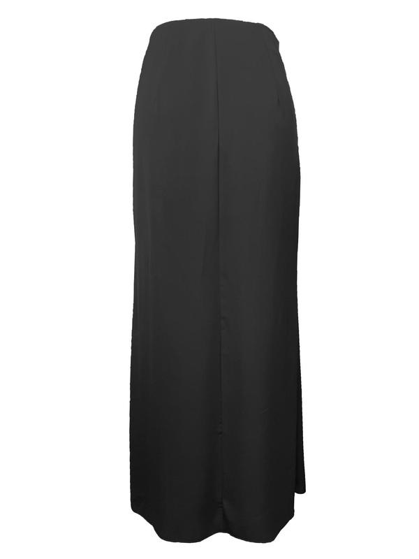 Women's Solid Color A Line Skirt, Elegant Fashion Long Skirt for Party Dating, Ladies Bottoms for All Seasons