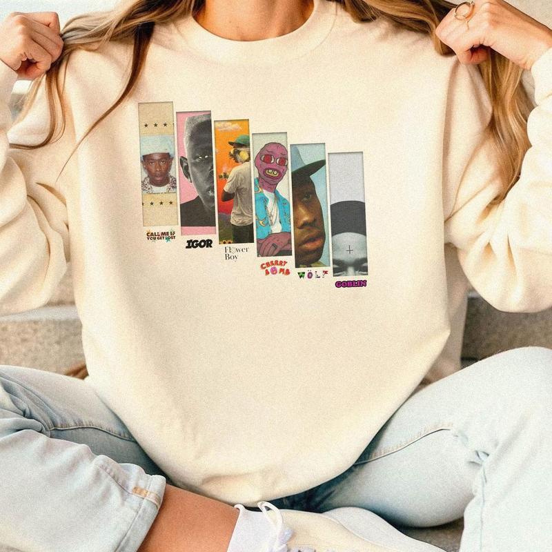 Tyler the Creator Alibum Hoodie, IGor, Rapper T-Shirt, Tyler Sweatshirt, Vintage Creator Graphic Hip Hop, Rapper Fan Gift, Vintage Unisex Shirt