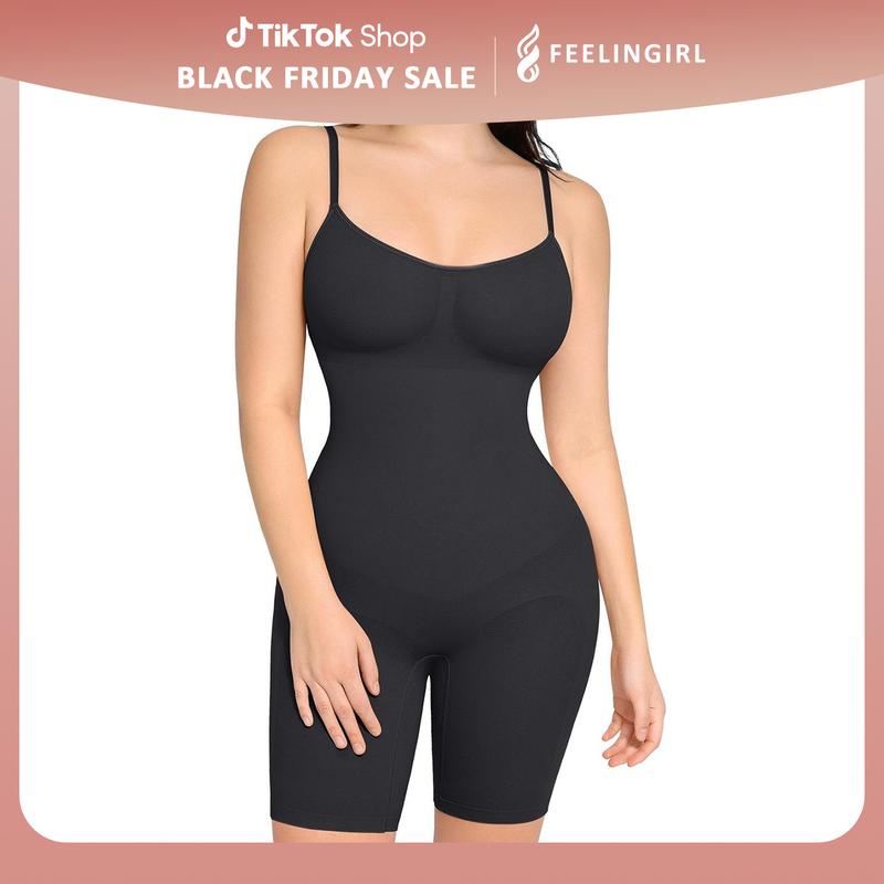 FeelinGirl Shapewear for Women Butt Lifter Bodysuit Tummy Control Seamless Shapewear 4 Womenswear Basic