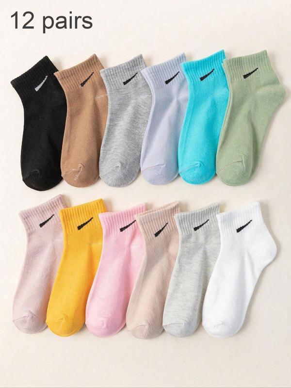 Women's Graphic Breathable Ankle Socks, Casual Moisture Wicking Low Cut Socks, Soft Comfy Socks for All Seasons Daily Wear, Comfy Clothes for Girls