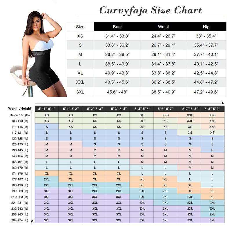 Women High Waist Short Powernet Seamless Pressure Abdomen Shapewear Womenswear