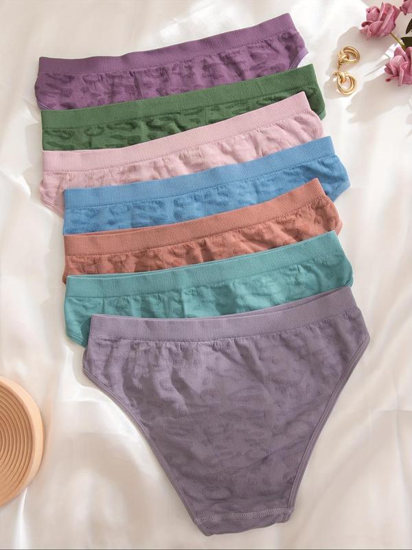 Women's Plain Knicker, Underwear for Women, Soft Comfy Breathable Panty for Daily Wear, Underwear for All Seasons, Summer Wear 2024