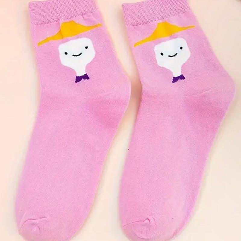 Adventure Time Comfortable Cotton Sock Collection Women Breathable Womenswear Day Outdoors season sock socks for cute sock casual comfy woman sock colored low cut winter warm print crew fashion cozy