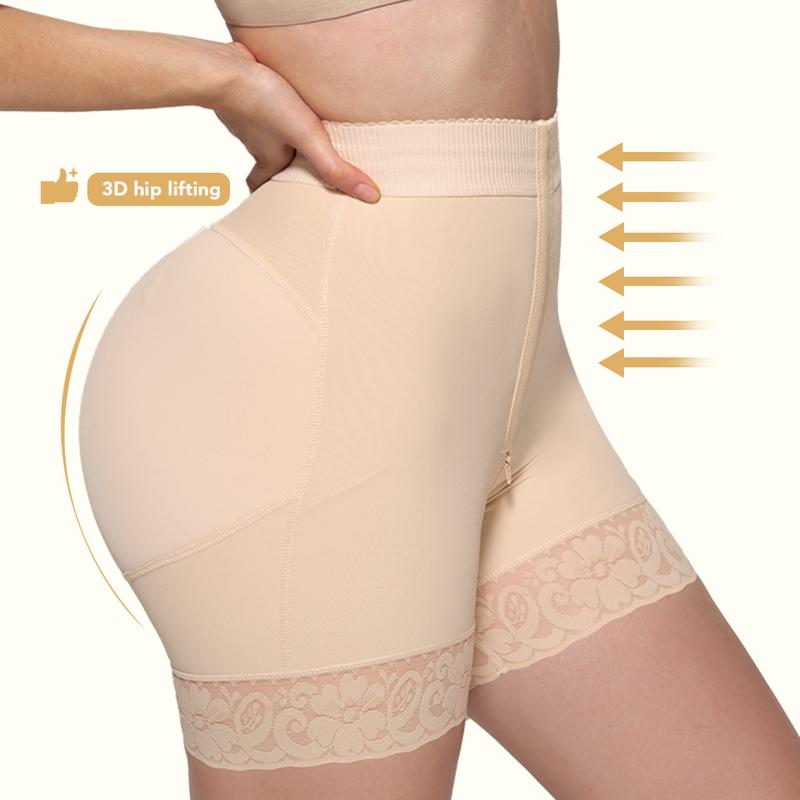 GQF  Mid Waist Body Sculpt Shorts 018-[comfort shaping sculpting fajas confidence-boosting belly-control bodysuit and shapewear] Womenswear Underwear Compression Lady