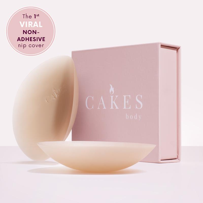 Just in CAKES set - Circles x2 Bundle - The 1st Viral non-adhesive nip cover - Official CAKES Brand