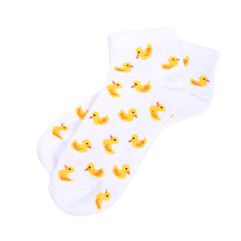 Ladies' Assorted Low-Cut Duck 6 pre-pack Ribbed Socks-LN6F1645