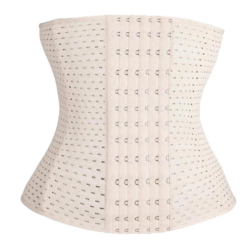 Classic Waist Trainer Body Shaper Breathable Tummy Control Slimming Belt Corset Hourglass Shapewear Women Adjustable Sheath Band