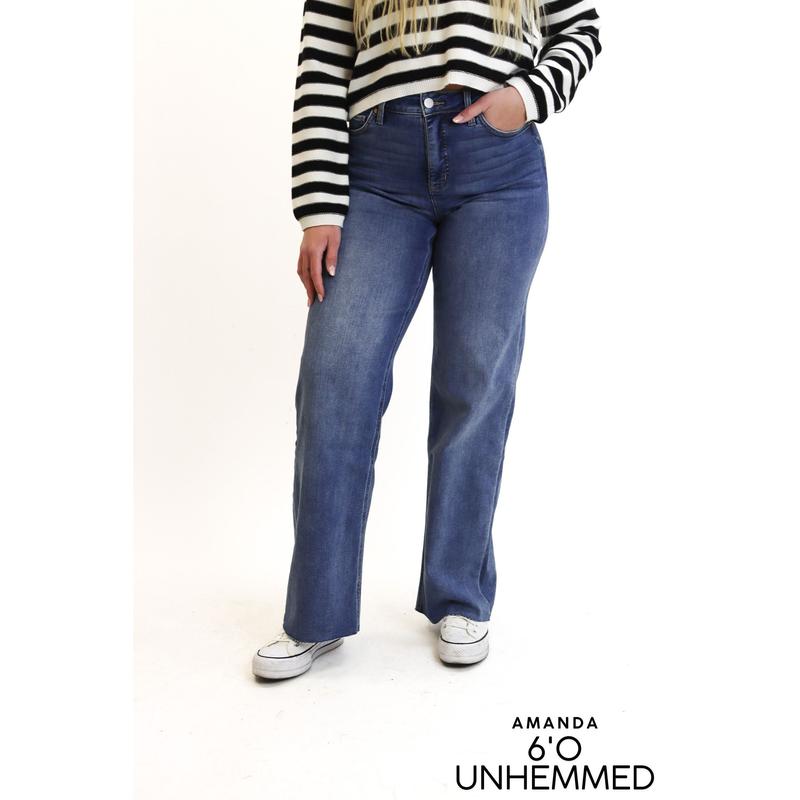 The Everyday Wide Leg Tummy Control Jean