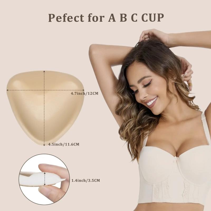 party partner -Sticky bra inserts seamless covers-instan boost doublesided adhesive bra push up,women underwear waterproof bra,gift for he