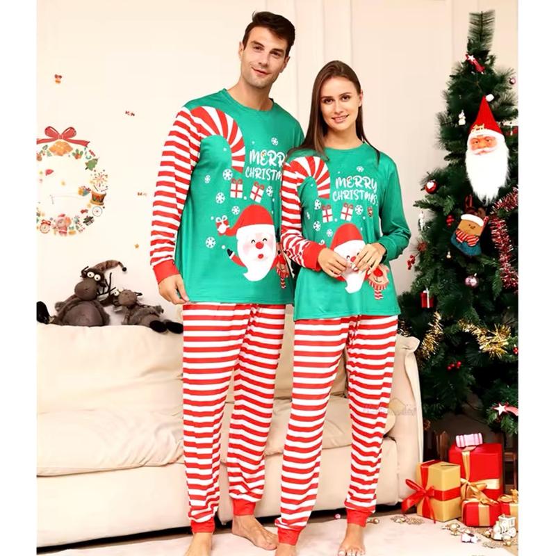 2024 Christmas Family Matching Pijamas Pajama Pajama Set Pjs