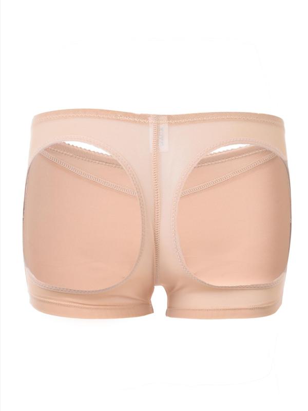 Women's Breathable Cut Out Butt Lifting Shapewear Shorts, Basic Butt Enhancer Shapewear Bottom, Women's Shapewear Clothing, Comfort Underwear for Lady