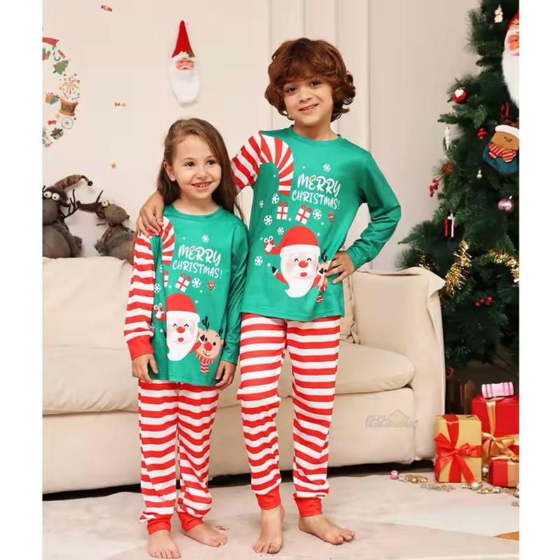 2024 Christmas Family Matching Pijamas Pajama Pajama Set Pjs