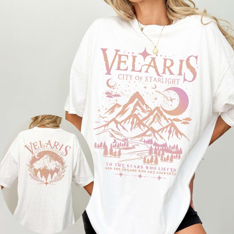 Velaris Shirt, ACOTAR Not Comfort Colors, City Of Starlight, Night Court T-Shirt, Rhysand Quotes, Sarah J Maas Apparel, Book Lover Gift