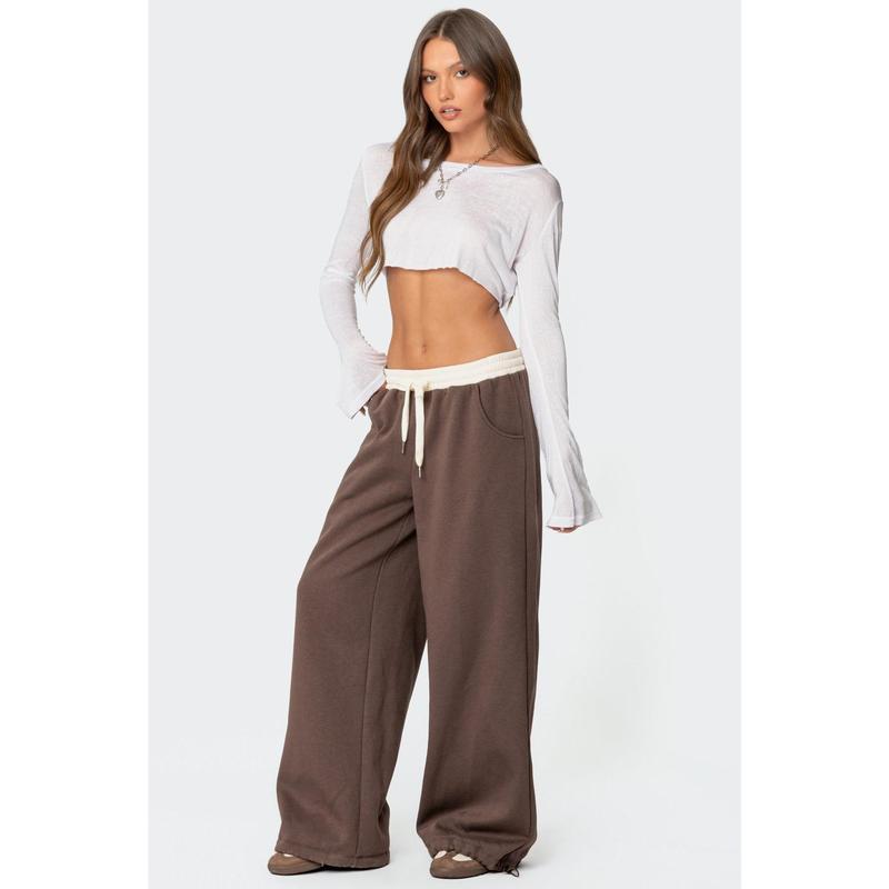 Mikki Wide Leg Sweatpants