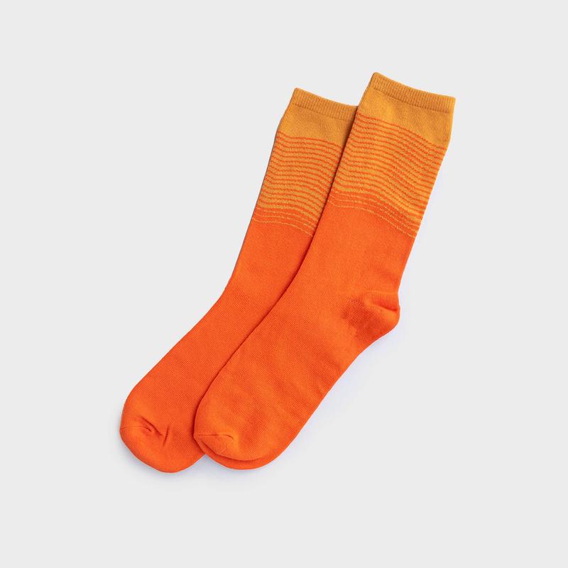 Whiskey Socks on the Rocks | Whiskey Glass and Orange Retro Socks Set