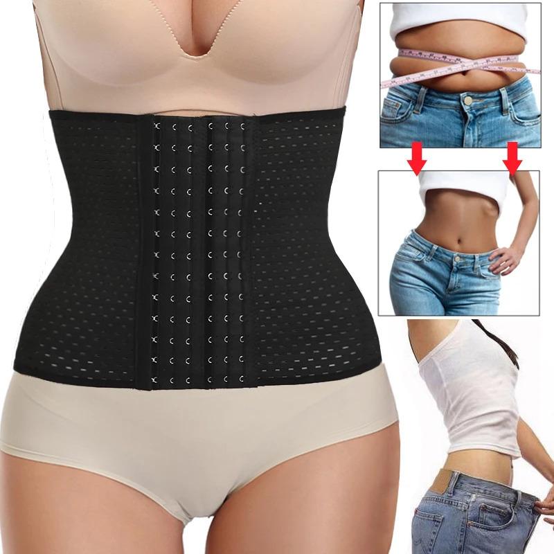 Classic Waist Trainer Body Shaper Breathable Tummy Control Slimming Belt Corset Hourglass Shapewear Women Adjustable Sheath Band