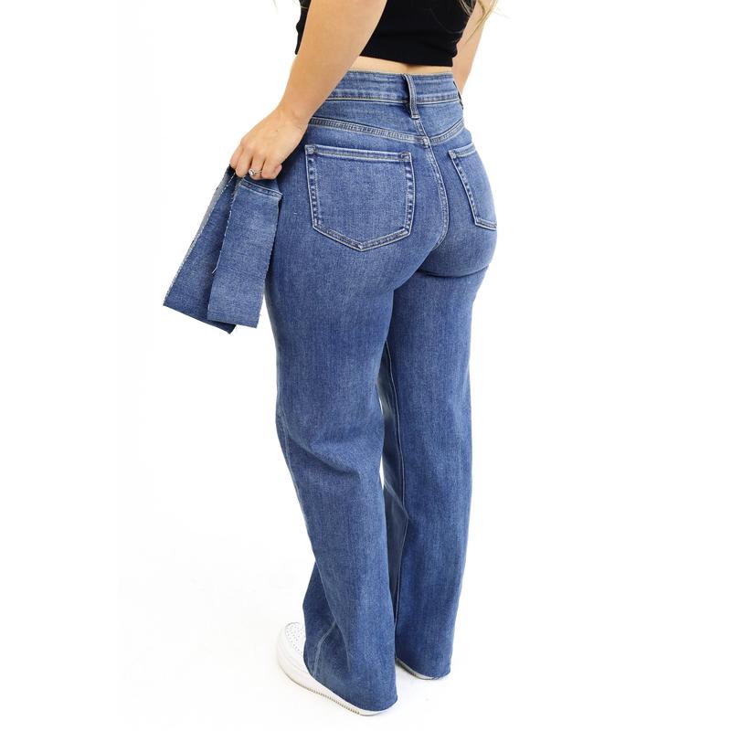 The Everyday Wide Leg Tummy Control Jean